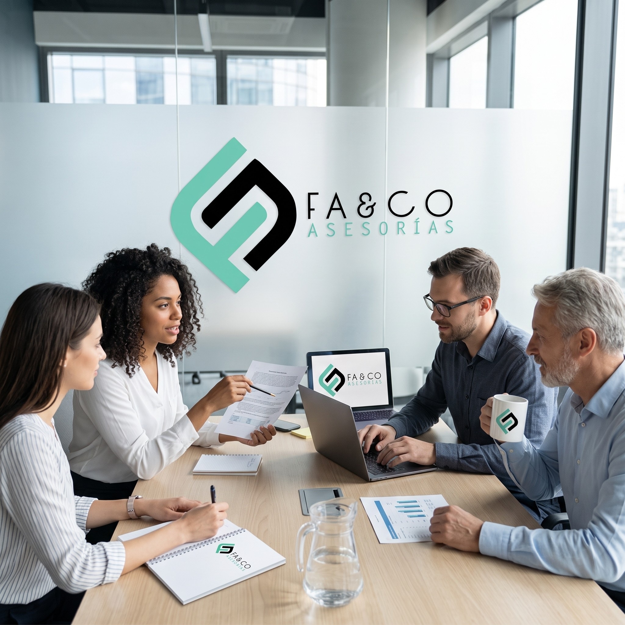 Equipo de trabajo profesional FA&CO Asesorías