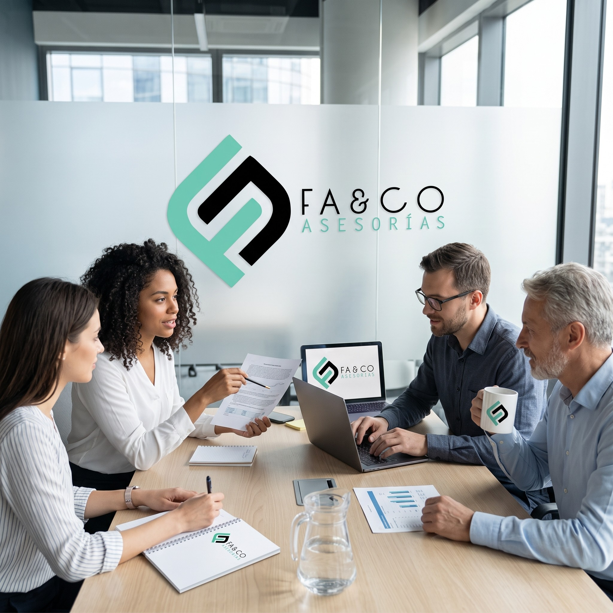 Equipo de trabajo profesional FA&CO Asesorías